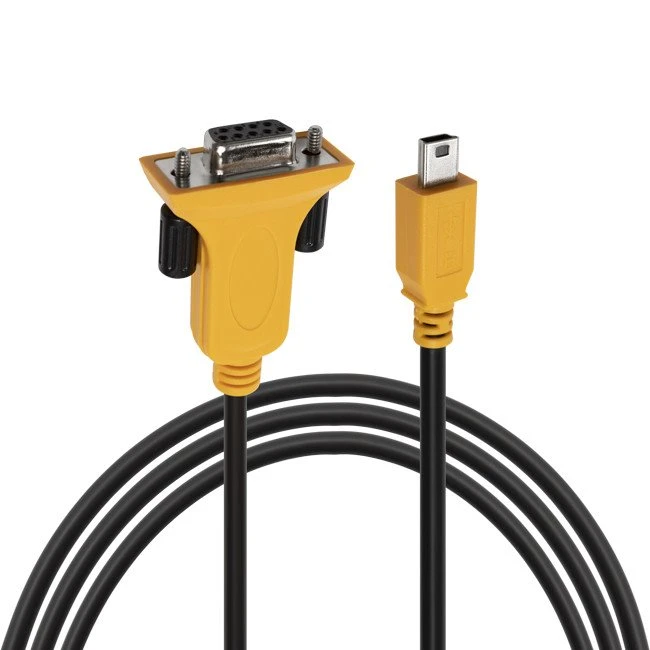 Mini USB 2.0 Stecker auf RS232 DB9 Buchse Verlängerungskabel