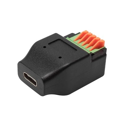 USB2.0 Typ-C-Buchse auf 5-poligen schraubenlosen Klemmenblock
